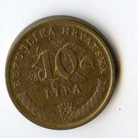 Mince Chorvatsko  10 Lipa 1995 (wč.164)   