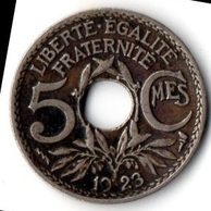5 Centimes r.1923 (wč.113)