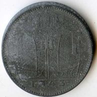 Mince Belgie 1 Franc 1943  (wč.105)                