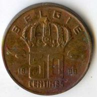 Mince Belgie 50 Centimes 1998  (wč.131)            