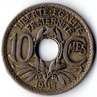 10 Centimes r.1917 (wč.160)