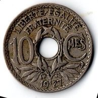 10 Centimes r.1927 (wč.180)