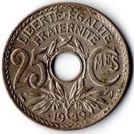 25 Centimes r.1939 (wč.263)