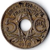 5 Centimes r.1919 (wč.105)