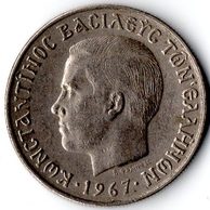 Mince Řecko  2 Drachma 1967 (wč.486)      