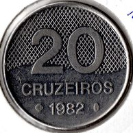 Mince Brazílie  20 Cruzeiros 1982 (wč.329)             