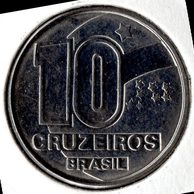 Mince Brazílie  10 Cruzeiros 1990 (wč.310A)           