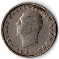 Mince Řecko  2 Drachma 1954 (wč.457)                