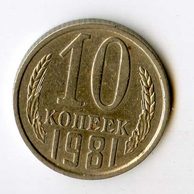 Rusko 10 Kopějky r.1981 (wč.542)  