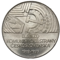 50 Kčs 30. výročí IX. sjezdu KSČ (1979)  (Wč.151)