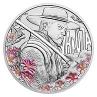 Stříbrná medaile Světové gangy - Jakuza reverse proof (ČM 2025) 