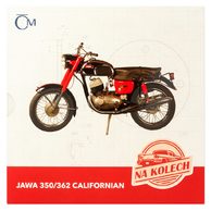 Stříbrná mince Na kolech -  Motocykl JAWA Californian  proof (ČM 2024) 