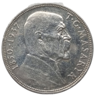 20 Kč Úmrtí přezidenta T.G.Masaryka 1850-1937 (1937) (Wč.102)