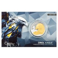 Stříbrná uncová investiční mince Orel selekt. pokov proof číslovaný (ČM 2025)