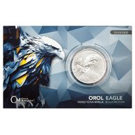Stříbrná uncová investiční mince Orel standard číslovaná (ČM 2025)