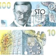 Pamětní bankovka 100 Kč Budování československé měny III – Vilém Pospíšil (ČNB 2026)