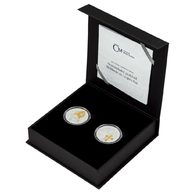 Sada dvou stříbrných mincí Svatovítský poklad - Relikvie sv. Vojtěcha selekt. pokov Au proof (ČM 2025)