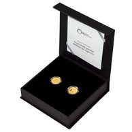Sada dvou zlatých mincí Svatovítský poklad - Relikvie sv. Vojtěcha proof (ČM 2025)