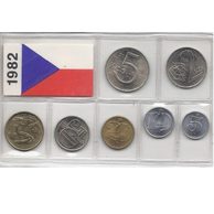Sada oběžných mincí ČSSR 1982 (1)