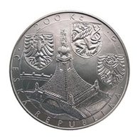 Stříbrná mince 200 Kč - 200. výročí bitvy u Slavkova provedení proof (ČNB 2005)