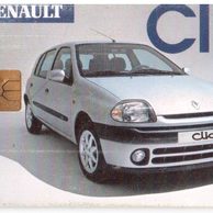 TK110 - Telefonní karta ČR Telecom - Renault Clio (04/02.98/50 150Kč)