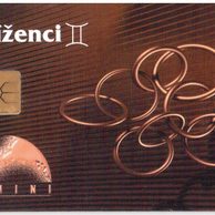 TK126 - Telefonní karta ČR Telecom - Blíženci ((14/05.98/50 150Kč)