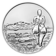 Stříbrná mince 200 Kč - 100. výročí nálezu plastiky ženy v Dolních Věstonicích, tzv. Věstonické venuše standard (ČNB 2025)