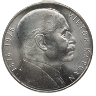 100 Kčs 100. výročí narození Viktora Kaplana (1976)  (Wč.143)