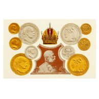 Zlatá novoražba mince Františka Josefa I. – Výročí korunovace standard (ČM 2024)