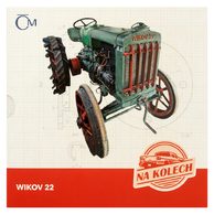 Stříbrná mince Na kolech - Traktor Wikov 22 proof (ČM 2025) 