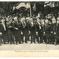38298 - k VI. sletu všesokolskému v Praze 1912 - Presidium města Prahy
