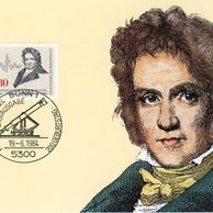 16/1984/Cartes Maximum/Bundesrepublik Deutschland