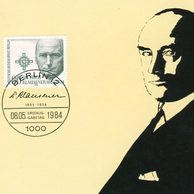 4/1984/Cartes Maximum/Berlín