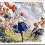 10329 - k VII. sletu všesokolskému v Praze 1920