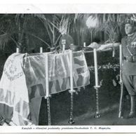 B 43239 - T.G. Masaryk - katafalk s tělesnými pozůstatky 1937