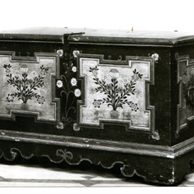 E 19655 - Malovaná truhla 1795 - Vlastivědný ústav Český Těšín