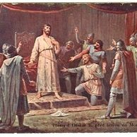 C 38436 - Přemysl Otakar II. před bitvou na Moravském Poli