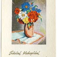 C 38577 - Srdečné blahopřání k jmeninám