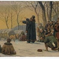 C 39826 - Josef Mathauser - J.A. Komenský se loučí s vlastí 1627