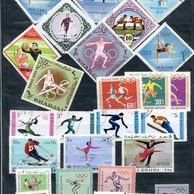 známky - soubor č.13 - Doprava + Sport 