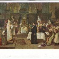 F 43329 - V. Brožík - Mistr Jan Hus před koncilem kostnickým