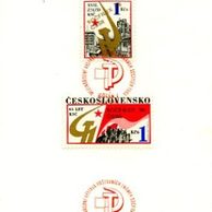 1986 - NL 2737a +2739a mezinárodní výstava oštovních známek SOCFILEX 1986