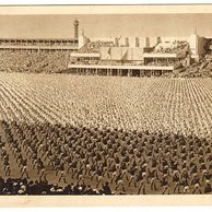 54712 - prostná cvičení žáků - slet v Praze 1938