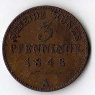 č.20 Prusko/ 3 Pfen. 1848 A
