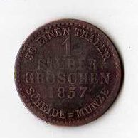 č.35 Hessen/ 1 Silber Groschen 1857
