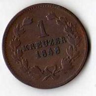 č.60 Baden/ 1 Kr. 1843