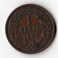 č.63 Baden/ 1 Kr. 1868