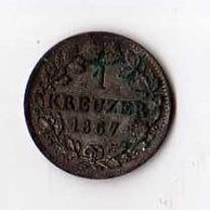 č.72 Bayern/ 1 Kr. 1867