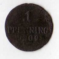 č.74 Bayern/ 1 Pfen. 1809