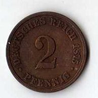 č.101 / 2 Pfen. 1875 B